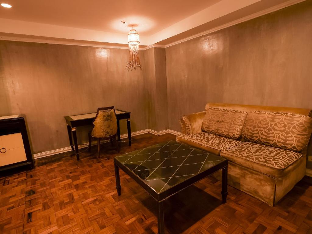 Posezení v ubytování CONNECTOR Hostel