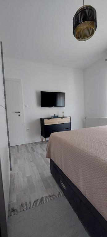 Posteľ alebo postele v izbe v ubytovaní Apartman Sisters - FREE parking