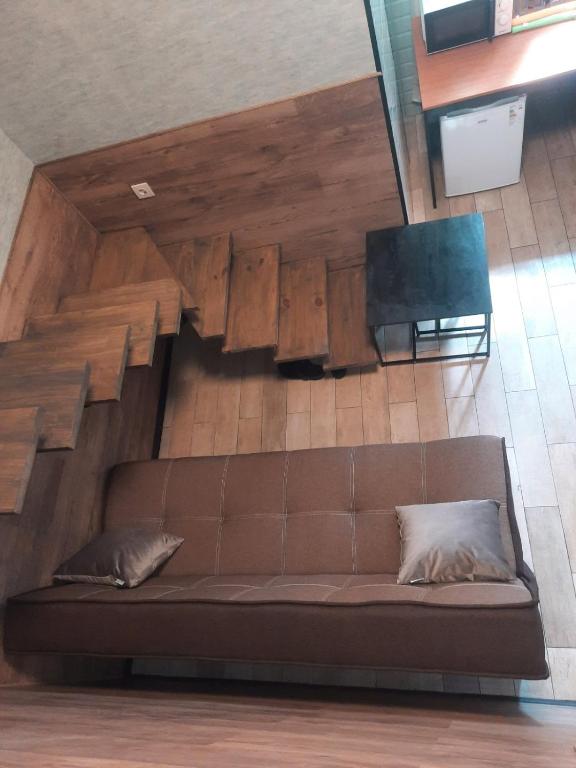 TV a/nebo společenská místnost v ubytování Hostel Voyage