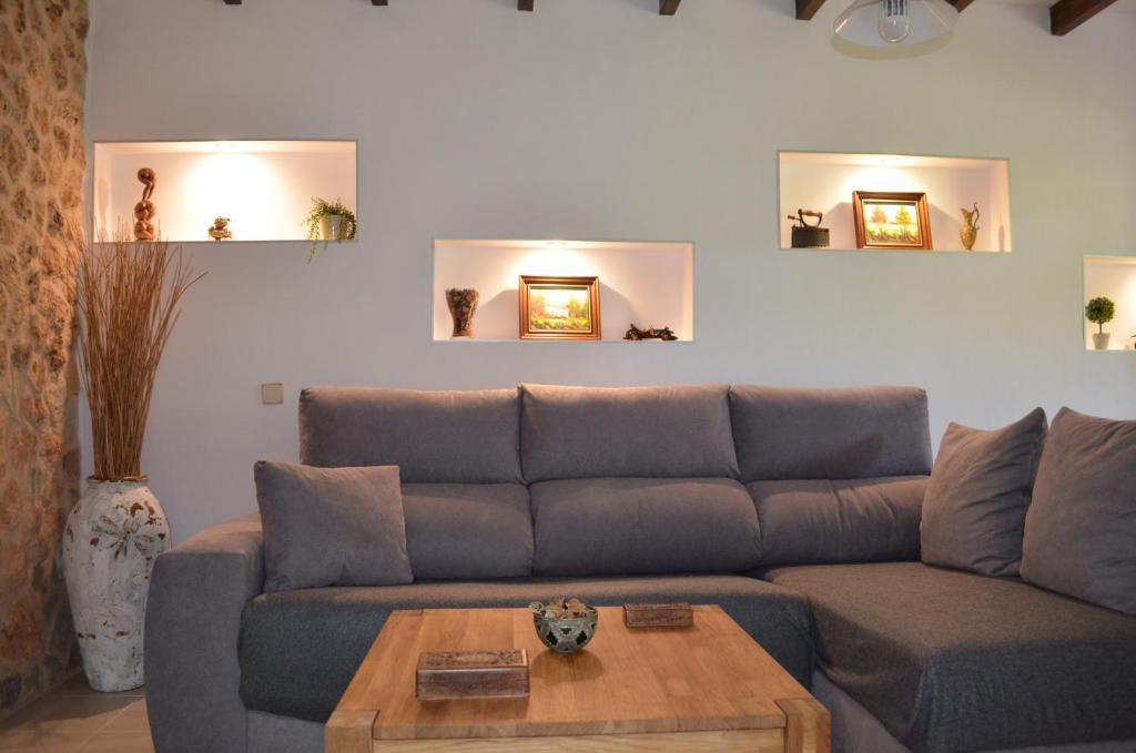 Posezení v ubytování Casa Piedra Mallorca