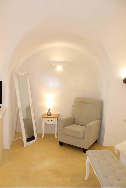 Część wypoczynkowa w obiekcie Traditional Cave Villa-Paradise & Prive Jacuzzi