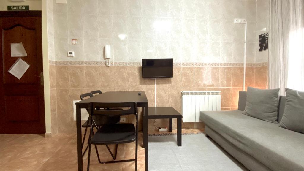 Posezení v ubytování Apartamento del Rosario