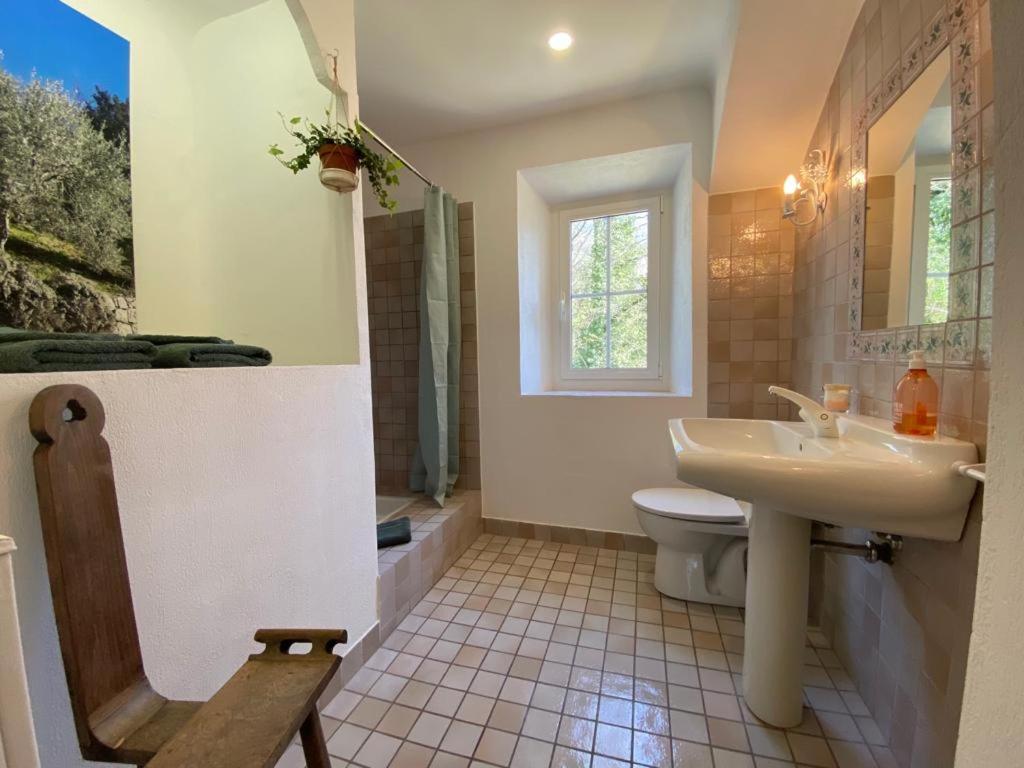 Kúpeľňa v ubytovaní Mas Bella Vida - Chambres d'Hôtes
