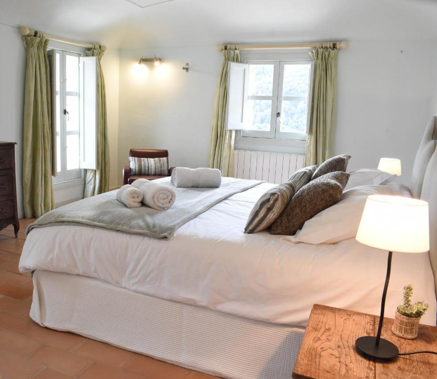 Postel nebo postele na pokoji v ubytování B&B Can Jan