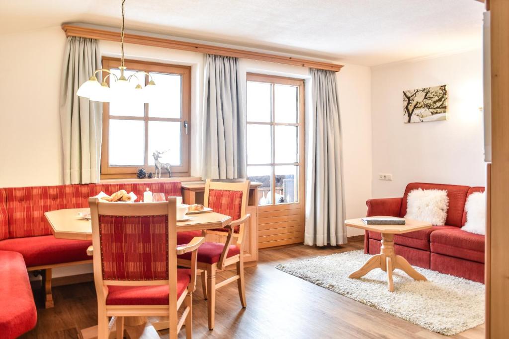 Posedenie v ubytovaní Landhaus Bernhard