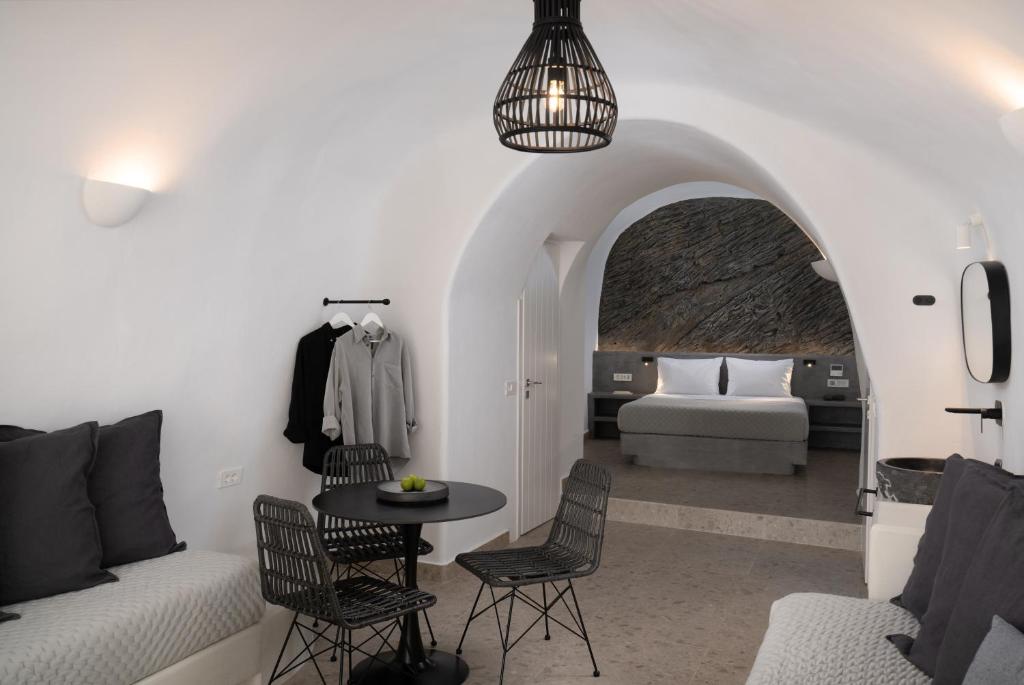 Setusvæði á Nisó Cave Suites