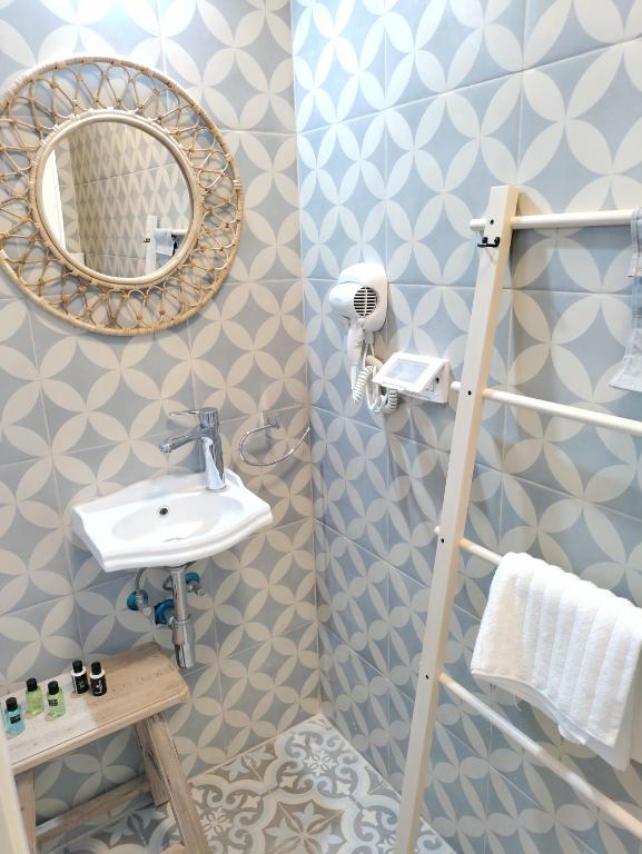 Koupelna v ubytování Mina Boutique