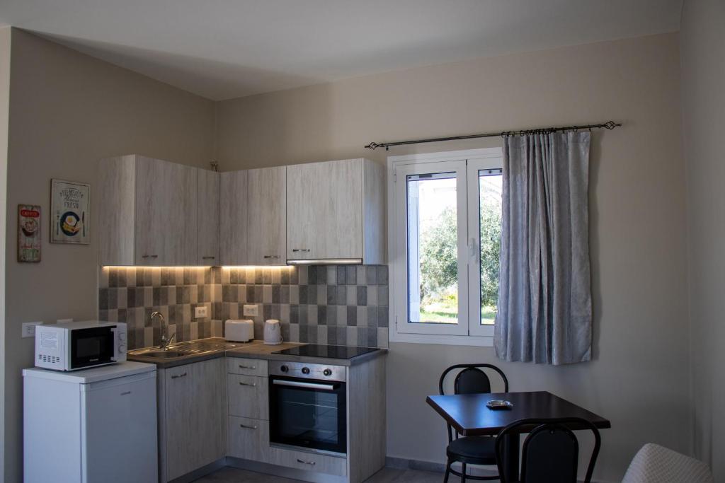 Kuchyň nebo kuchyňský kout v ubytování Casa De Rosa Apartments & Studios