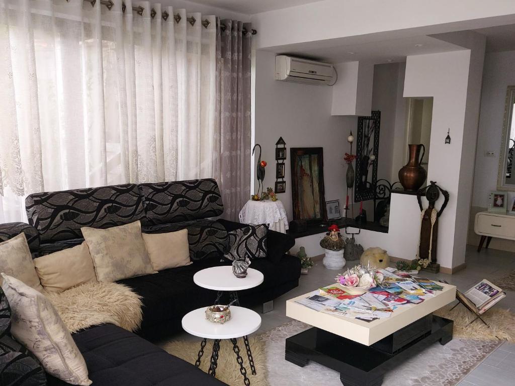 Posezení v ubytování Guesthouse Hygge