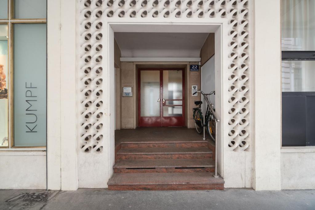 Majutusasutuse Im Herzen von Wien fassaad või sissepääs