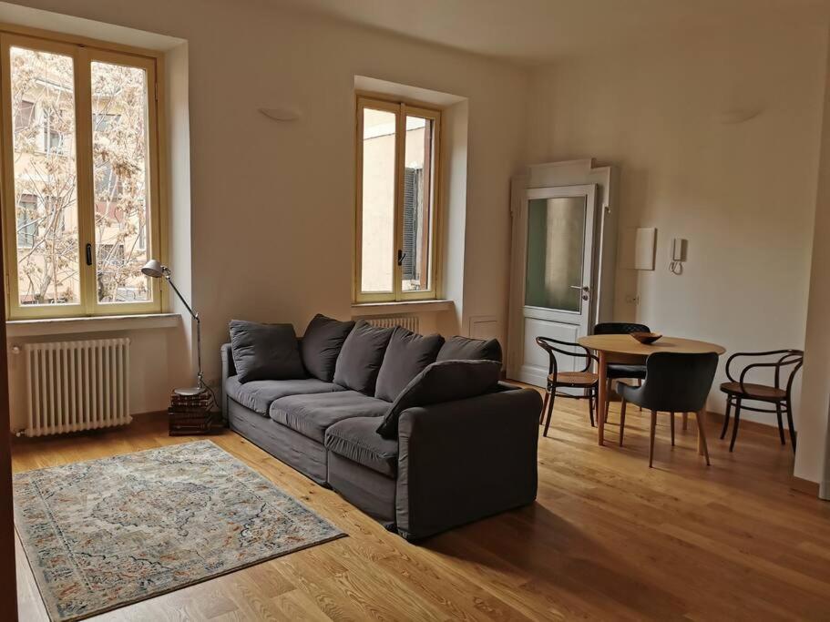 A seating area at Luxury apartment - Porta Venezia