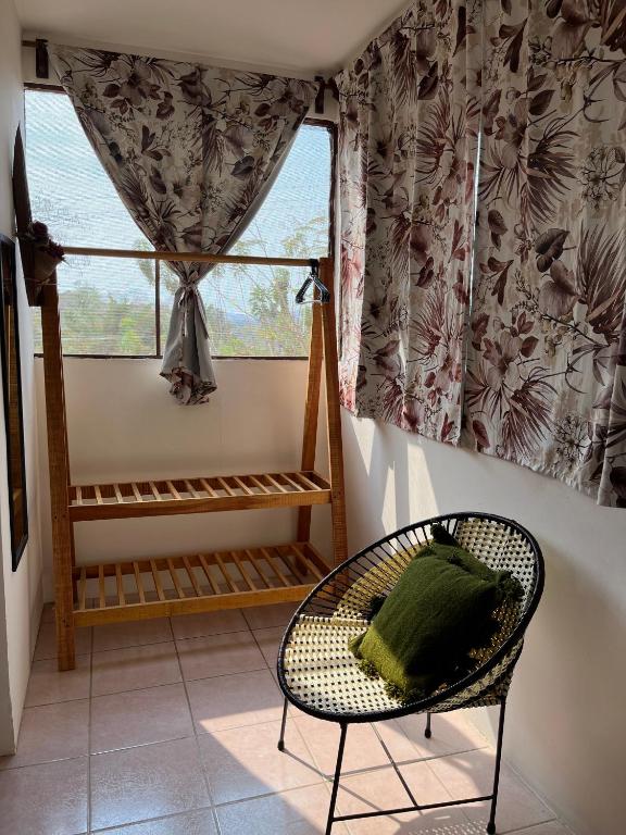 Postel nebo postele na pokoji v ubytování Coco Viejo Posada