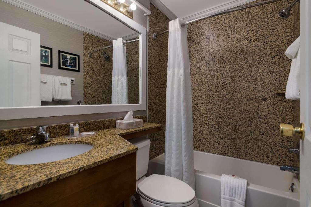 Koupelna v ubytování Comfort Inn & Suites Plattsburgh - Morrisonville