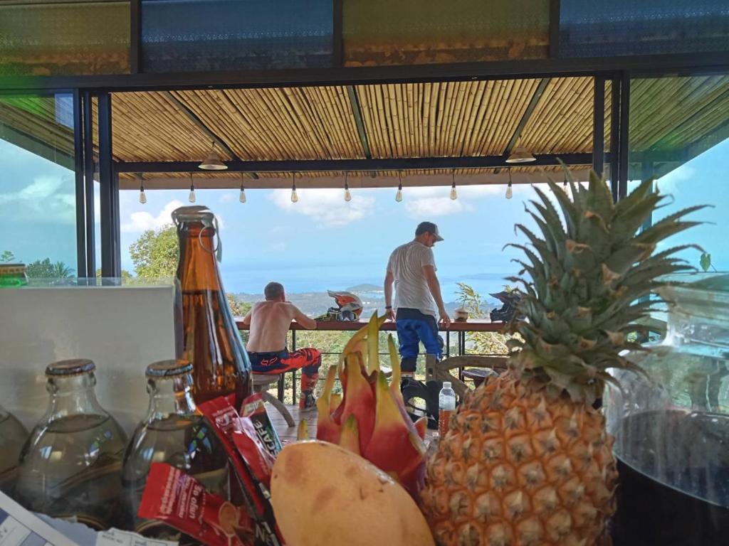 Restaurace v ubytování Phulipa Jungle Camp
