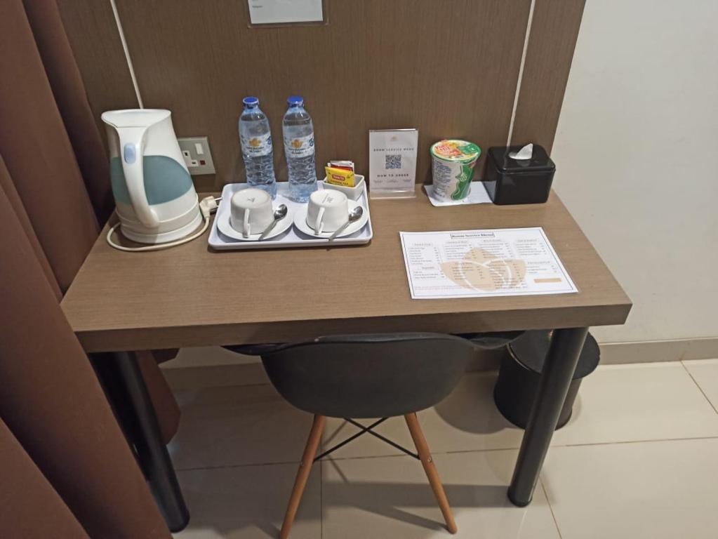 Nápoje v ubytování OPI Indah Hotel