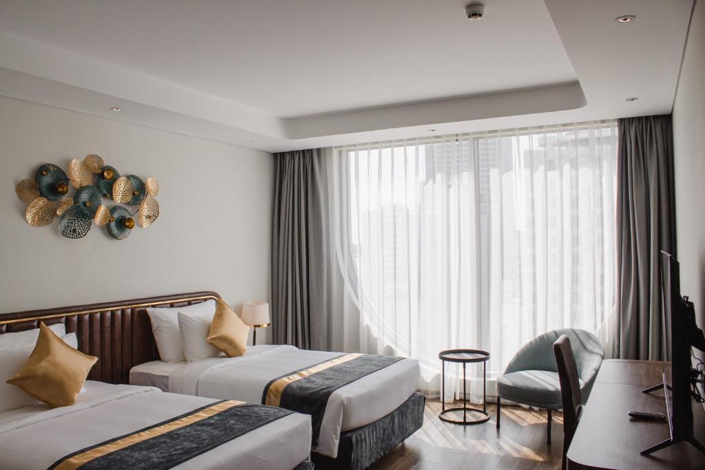 Phòng Senior Deluxe Nhìn Ra Một Góc Biển