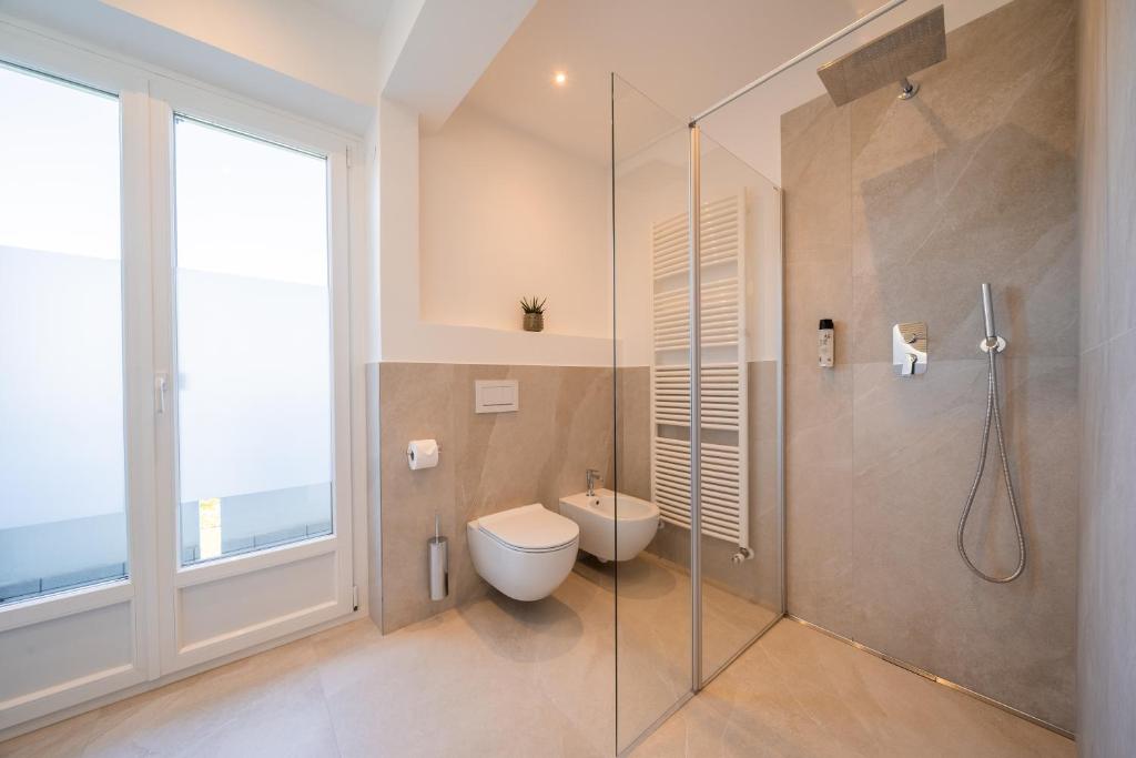 Koupelna v ubytování Hotel Frangart an der Weinstraße