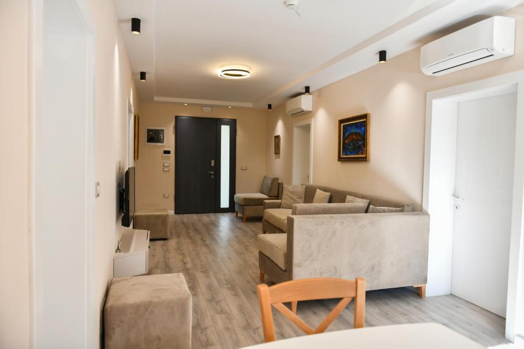منطقة جلوس في Nicolaus Hidden Gem Villa