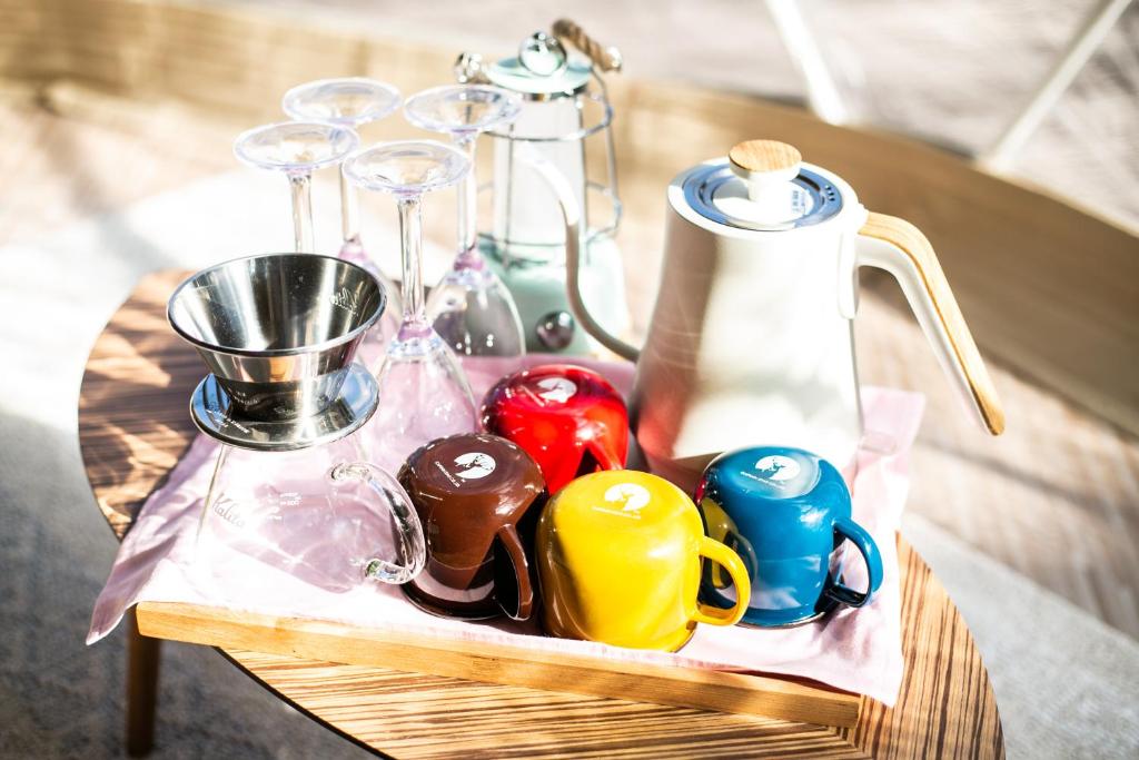 Set per la preparazione di tè e caffè presso glampark Healthy Pal Gunma