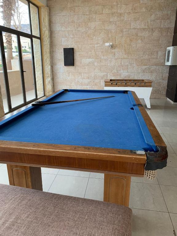 Biliár nebo kulečník v ubytování Samarah Dead Sea Resort Apartment with Sea View FP4 Traveler Award 2025 Winner Thursday, Friday & Saturday Groups consisting solely of male guests are not permitted