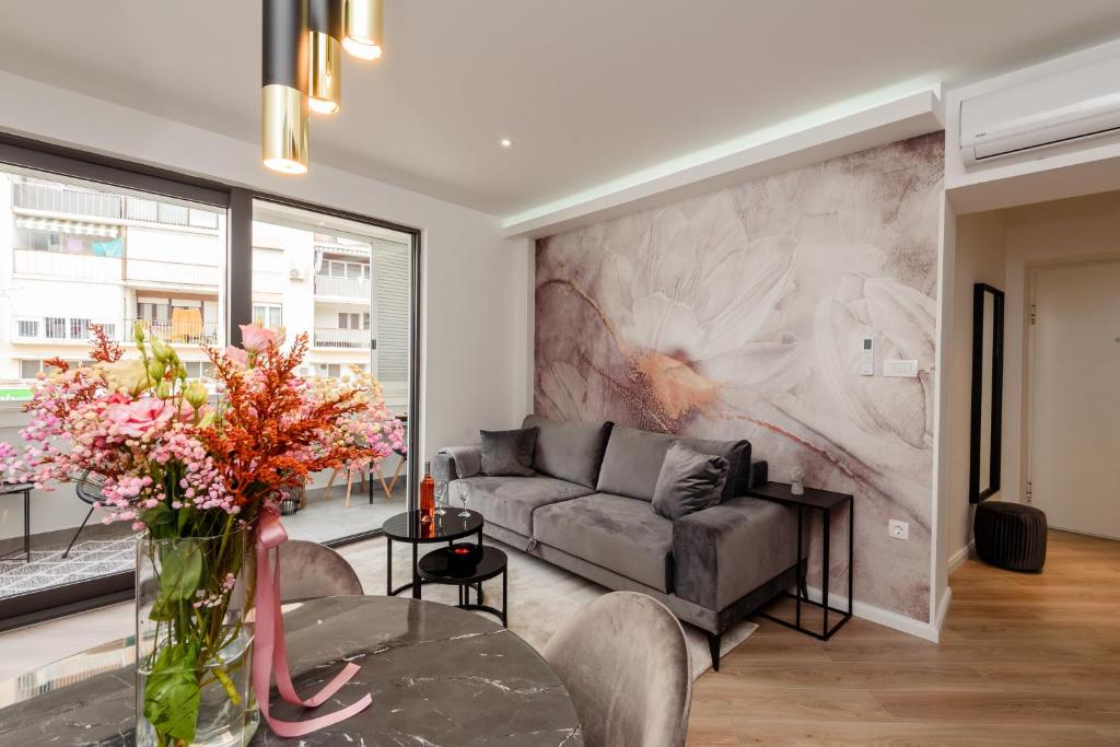 Posezení v ubytování Apartman Olimp