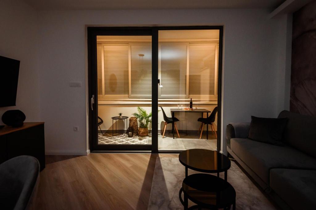 Posezení v ubytování Apartman Olimp
