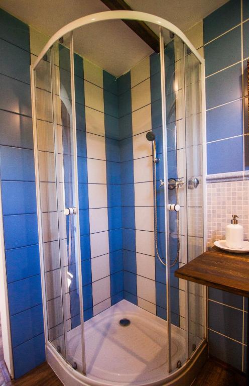 Koupelna v ubytování Podskalí - zahradní apartmán