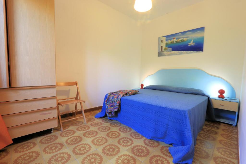 Posteľ alebo postele v izbe v ubytovaní Testa di Monaco - Basic Beach Accommodations