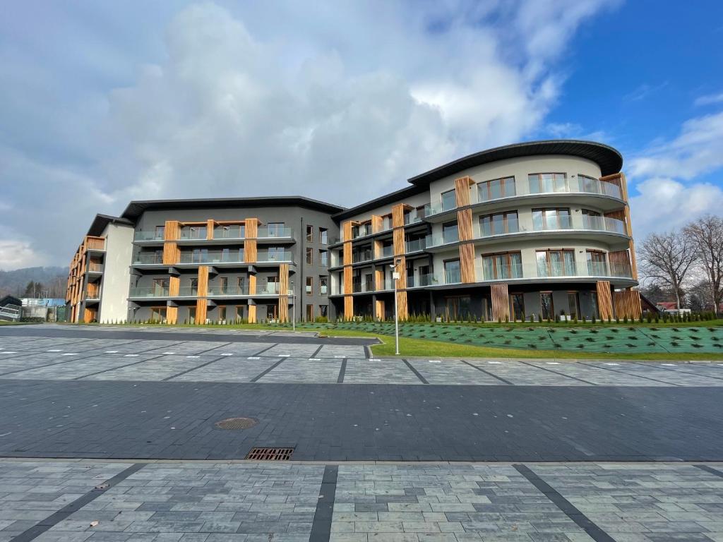 Budova, kde se apartmán nachází
