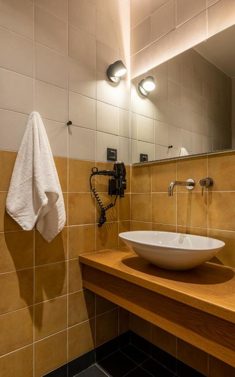 Koupelna v ubytování Flâneur