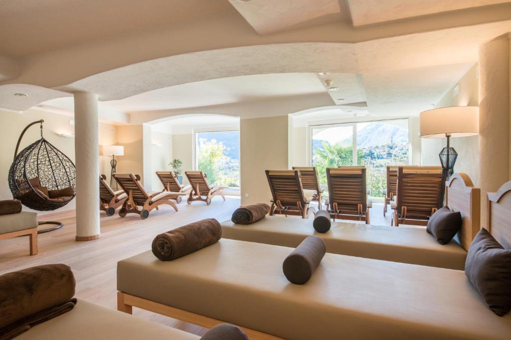 Posezení v ubytování Hotel Wessobrunn