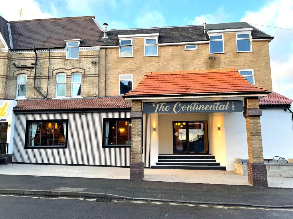 a store on the corner of a street at The Continental Hotel, Derby in Derby