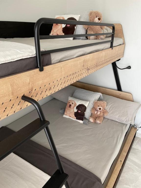 Posteľ alebo postele v izbe v ubytovaní Olea Valley Villa 7