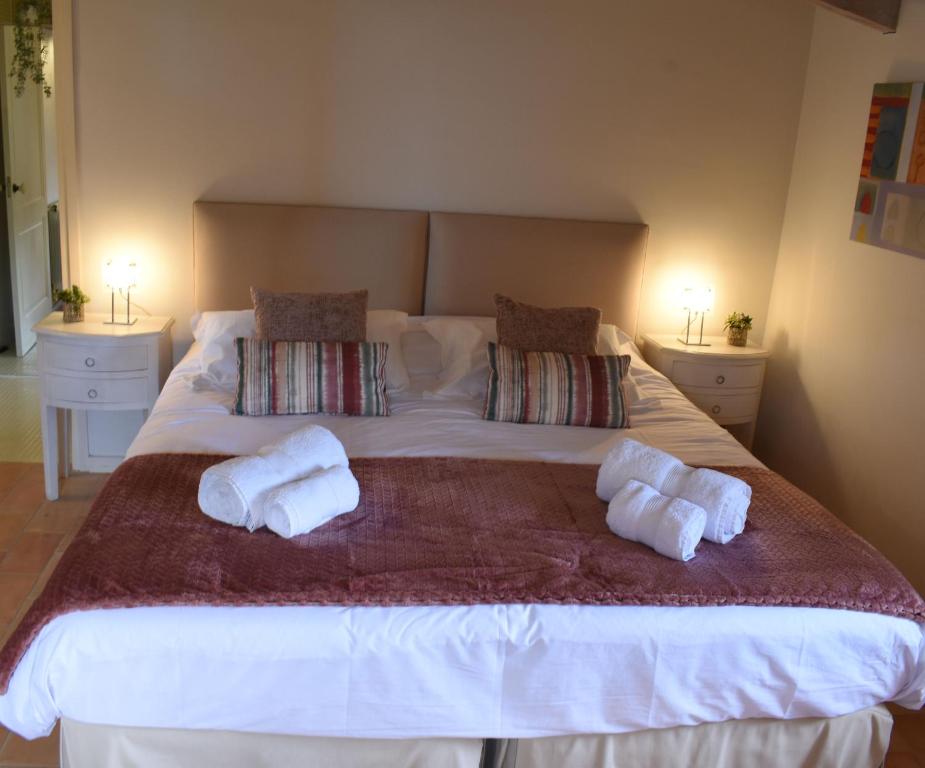 Postel nebo postele na pokoji v ubytování B&B Can Jan