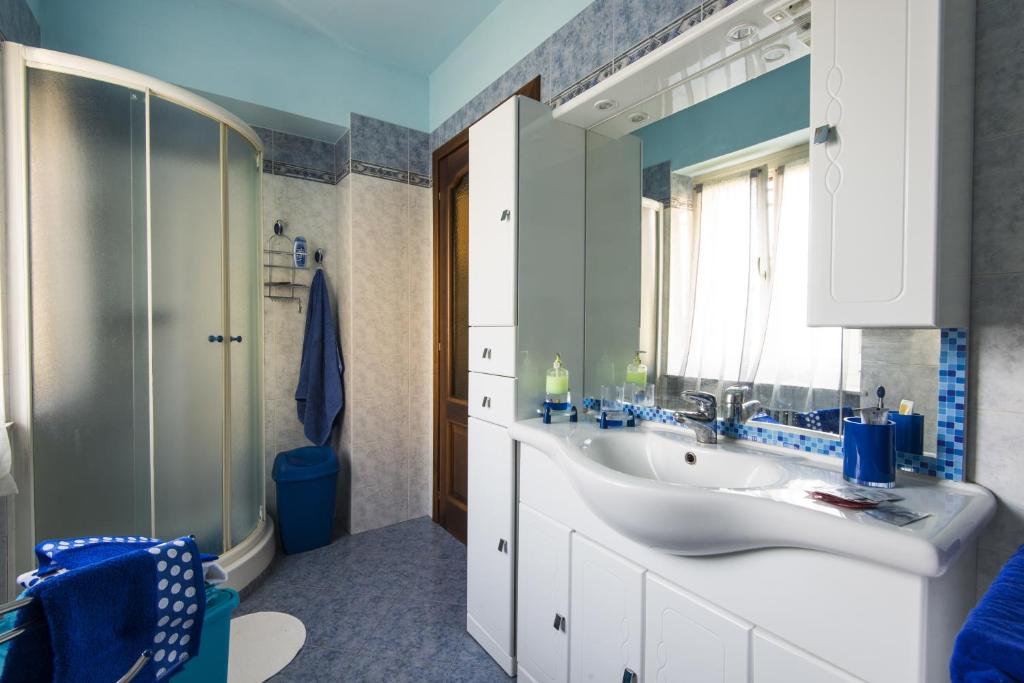 A bathroom at B&B - Il Portichetto
