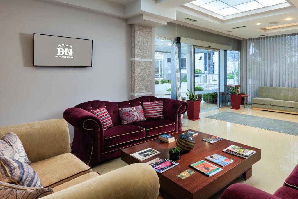 Posezení v ubytování Hotel Brilant Saranda