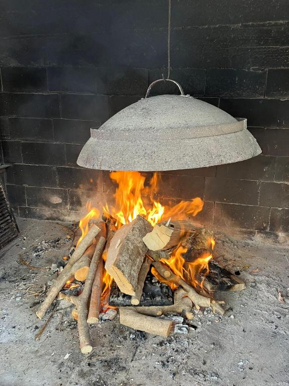 Gril pre hostí v apartmáne
