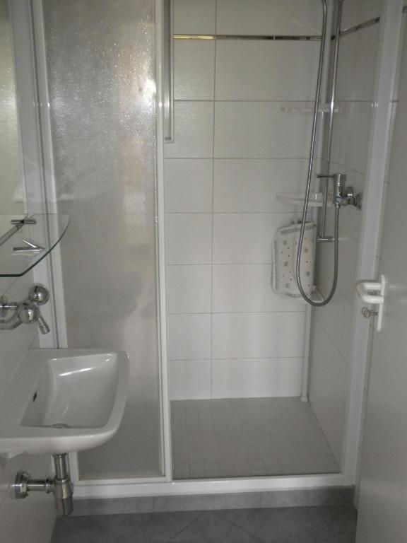 Koupelna v ubytování Casa Solaria