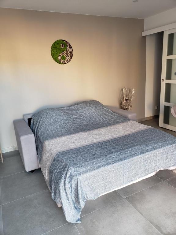 Postel nebo postele na pokoji v ubytování Luberoom