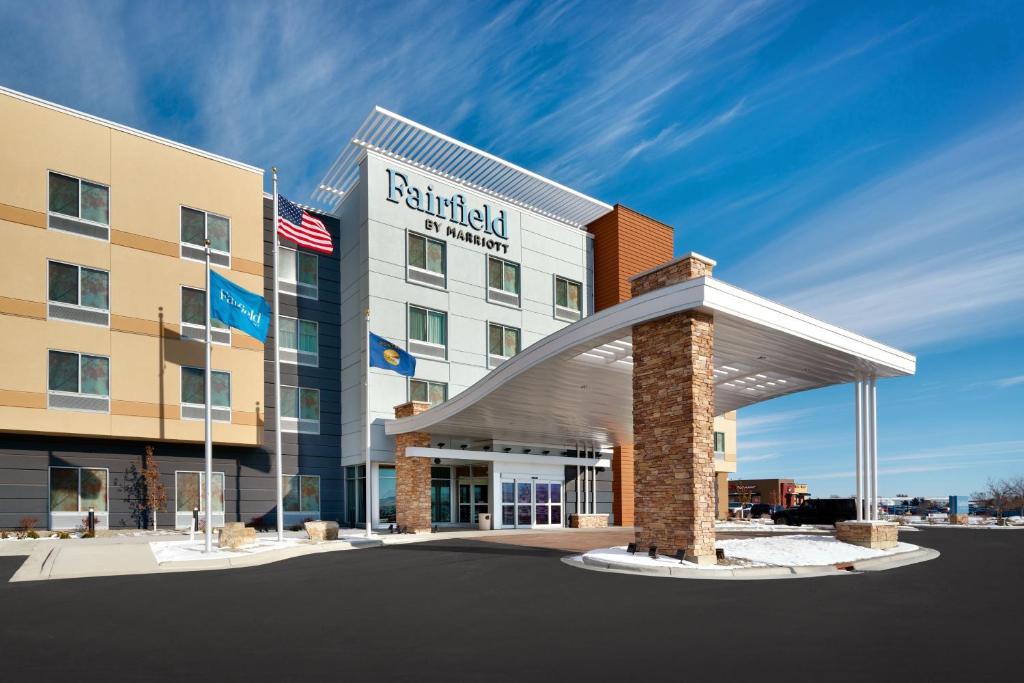 a rendering of the front of a hotel at Fairfield by Marriott Inn & Suites Laurel in Laurel