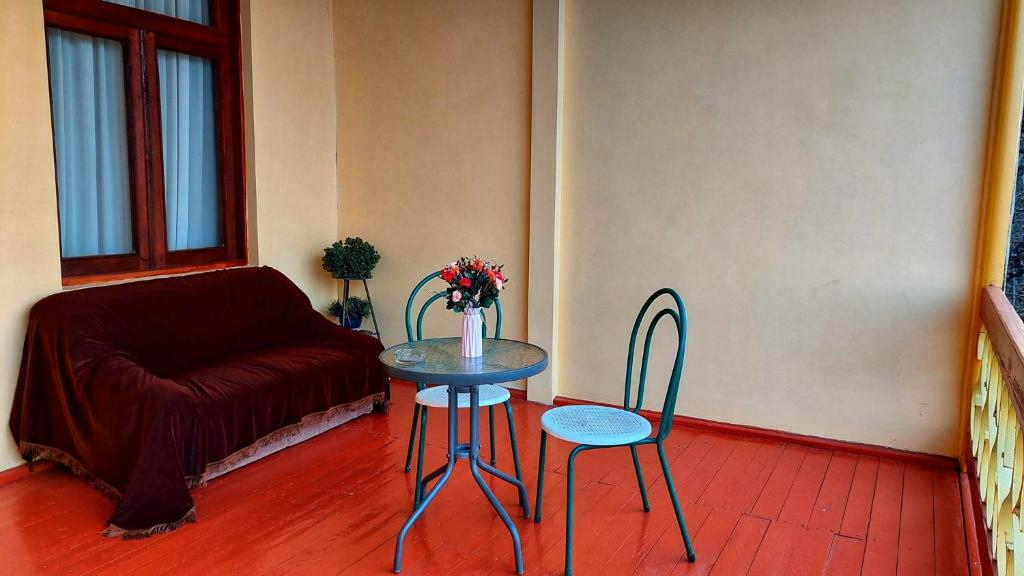 Posezení v ubytování Guesthouse ''Door'' in Sighnaghi