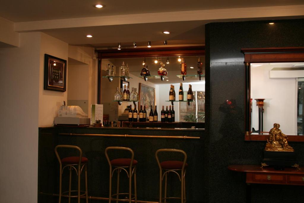 Lounge nebo bar v ubytování Art Hotel Academy