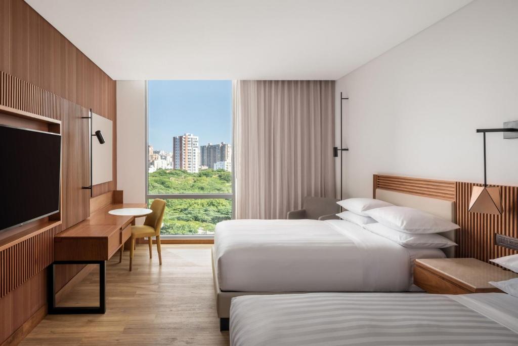 Barranquilla Marriott Hotel - 双人间 - 带两张双人床 - 高层