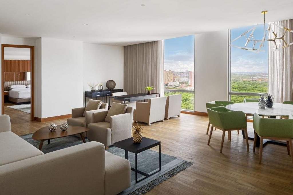 Barranquilla Marriott Hotel - Suíte King Presidencial - Acesso Ao Club Lounge