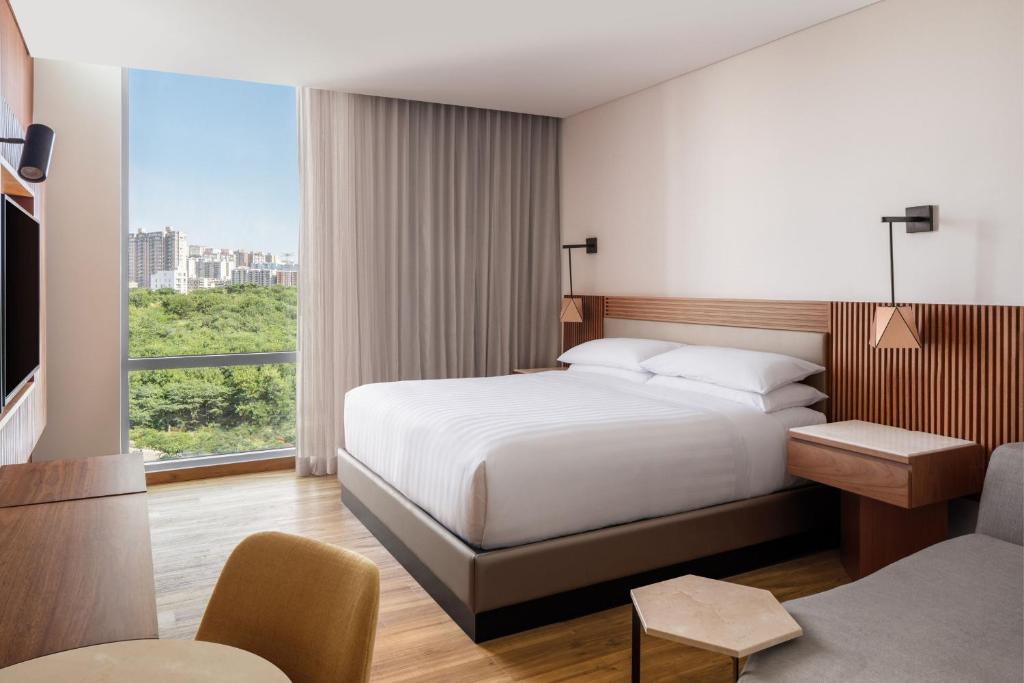 Barranquilla Marriott Hotel - Kamer Met Kingsize Bed - Hoge Verdieping