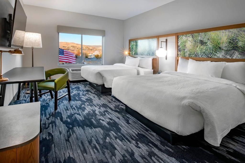 Fairfield Inn & Suites by Marriott Klamath Falls - Habitación Queen Con 2 Camas Queen