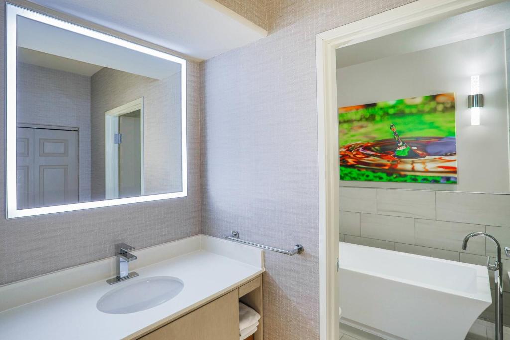 Koupelna v ubytování SpringHill Suites Prescott