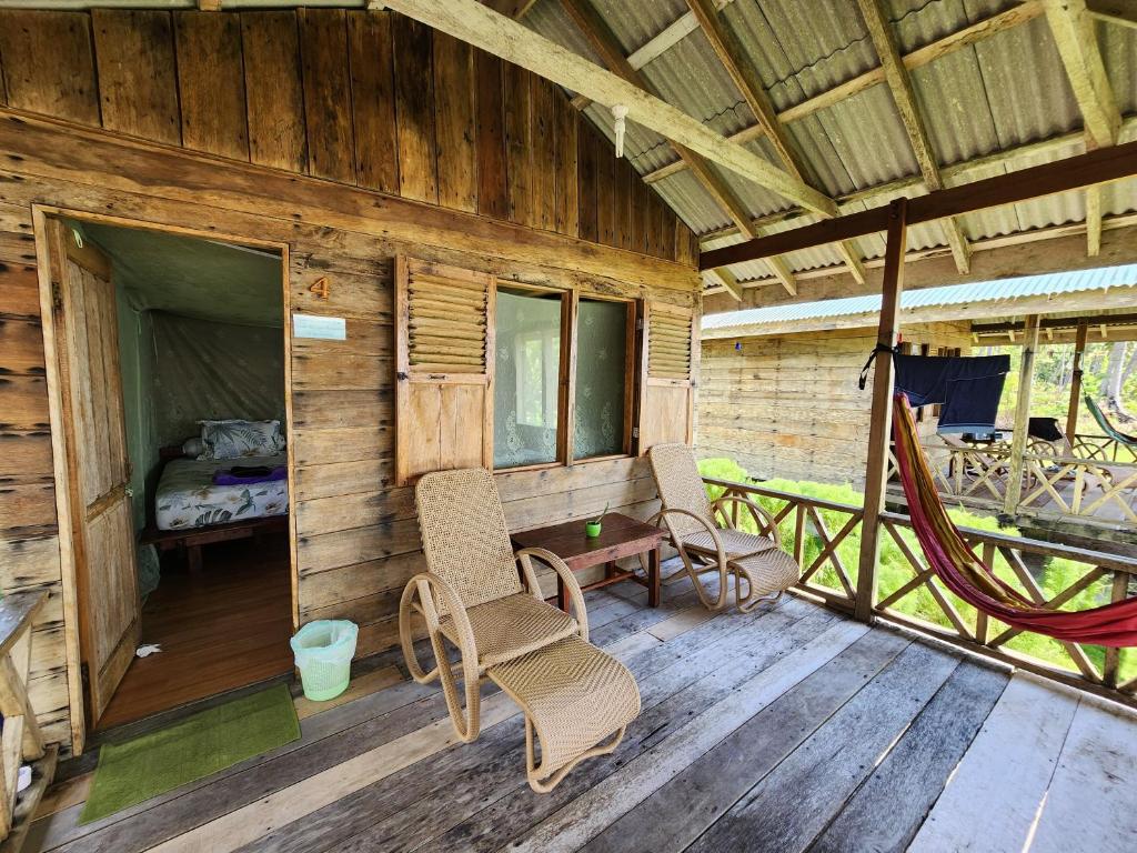 Balkón nebo terasa v ubytování MB Palambak Island Resort Pulau Banyak Aceh Singkil