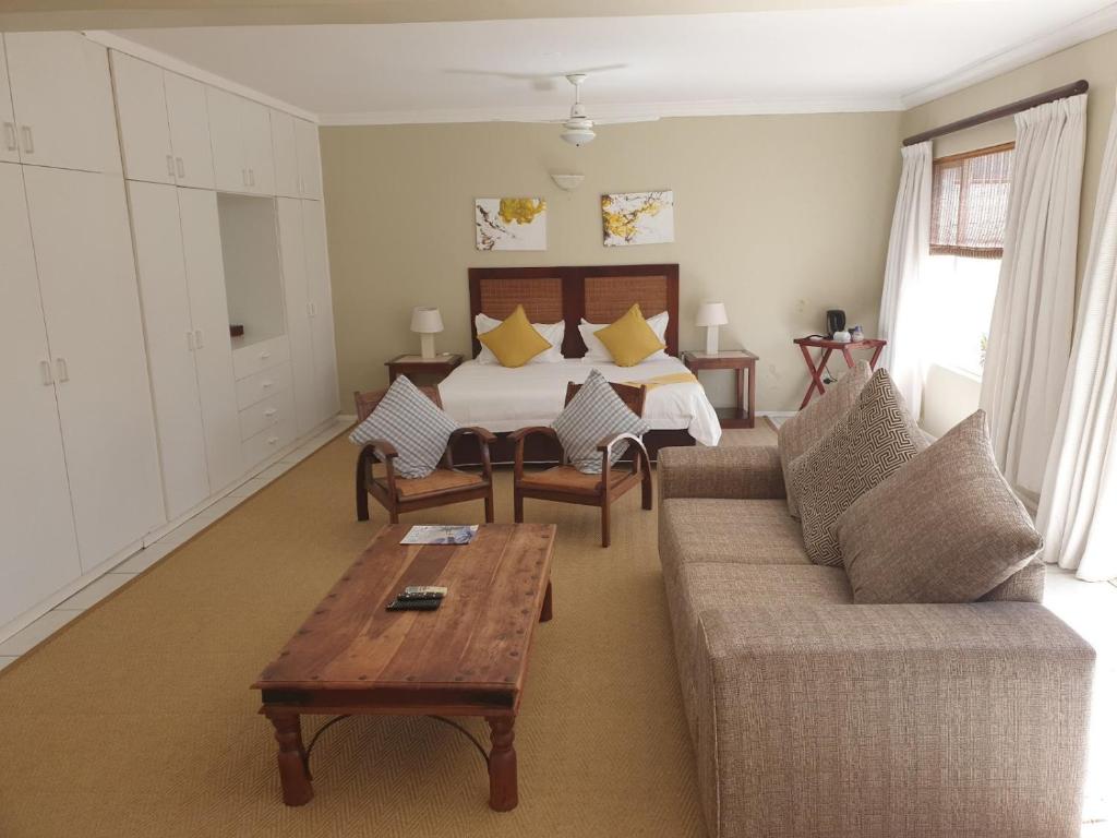 Posezení v ubytování Ingwe Manor Guesthouse