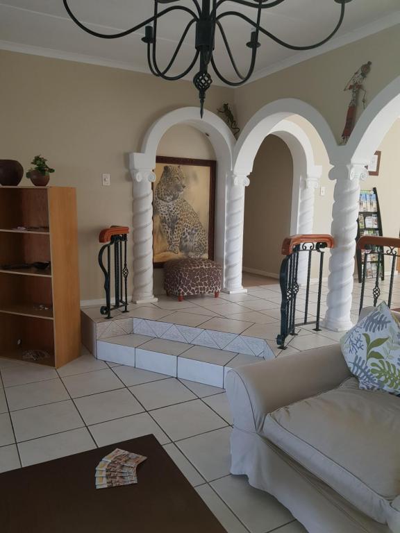 Posezení v ubytování Ingwe Manor Guesthouse